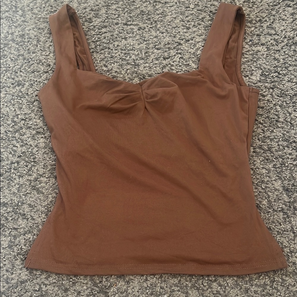 Brown Women's Top